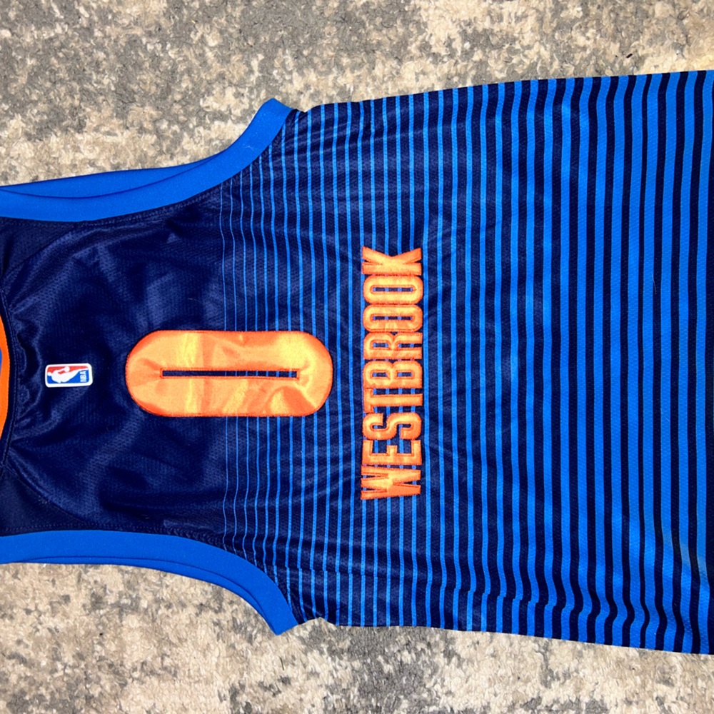 Russell Westbrook OKC jersey #0 size 48